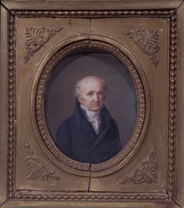 Retrato de Abraham-Louis Breguet (1747-1823) principios del siglo XIX de French School