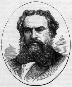 Retrato de Alexandre Cabanel (1823-1889), pintor francés. Grabado en “Le Monde Illustré” n°890 del 2 de mayo de 1874