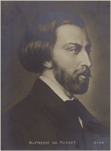 Retrato de Alfred de Musset de French School