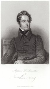 Retrato de Alphonse de Lamartine de French School