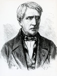 Retrato de Antoine Cesar Becquerel (1788-1878), físico francés, Francia de French School