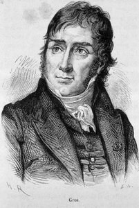 Retrato de Antoine Jean Gros (1771 - 1835), alumno de David y luego pintor oficial de Napoleón - en “L