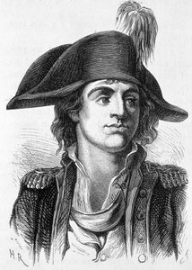 Retrato de Antoine Joseph Santerre (1752-1809), político francés - en "L