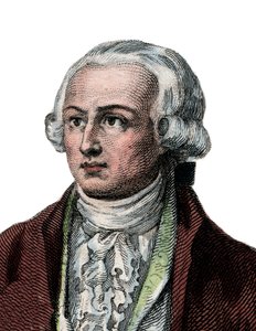 Retrato de Antoine Laurent de Lavoisier (1743-1794) de French School