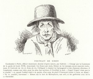 Retrato de Antoine Simon