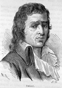 Retrato de Babeuf dit Gracchus, revolucionario francés (1760-1797) - en “La Historia de Francia” por Henri Martin de French School