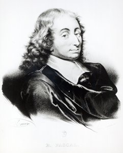 Retrato de Blaise Pascal (1623-62) grabado por François Séraphin Delpech (1778-1825)