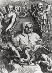 Retrato de Catherine Monvoisin (La Voisin) (1640-80)