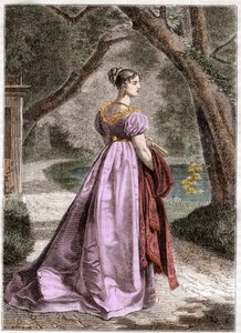 Retrato de Catalina de Wurtemberg (1783-1835) Reina de Westfalia - en “Histoire de l