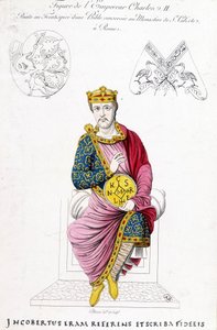 Retrato de Carlos II el Calvo