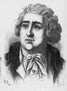 Retrato de Charles James Fox (1749-1806) estadista británico. Grabado de 1889. Colección privada. de French School