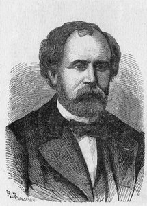 Retrato de Charles Laurent - en “Album of Science; illustrious scientists; Great discoveries” 1896. de French School