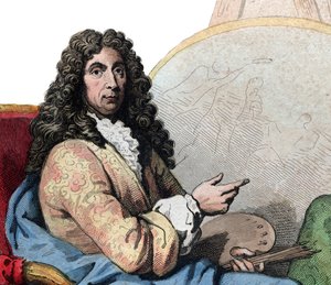 Retrato de Charles Le Brun (1619-1690), pintor y teórico del arte francés de French School