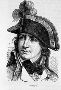 Retrato de Charles Pichegru, general francés (1761-1804) - en “L