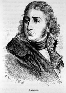 Retrato de Charles Pierre Francois Augereau, general francés (1757-1816) - en “L