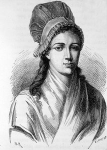 Retrato de Charlotte Corday (1768 - 1793) - en "L