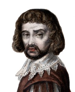 Retrato de Claude Gellée llamado Le Lorrain (1600-1682), pintor francés.