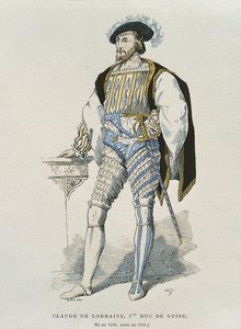 Retrato de Claude de Lorraine (1496-1550) Duque de Guise de French School
