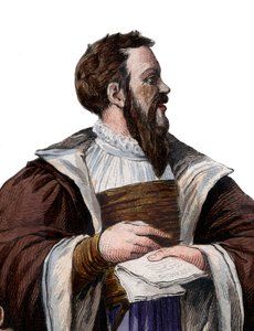 Retrato de Clement Marot (1496-1544) de French School