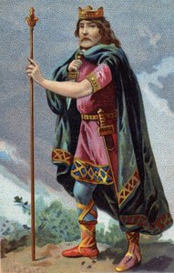 Retrato de Clotario I, Rey de los Francos de 511 a 561 de French School