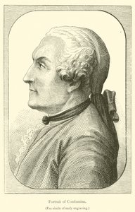Retrato de Condamine (grabado) de French School