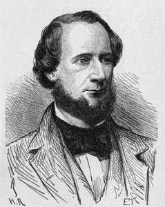 Retrato de Cyrus West Field (1819 - 1892), industrial estadounidense - en 