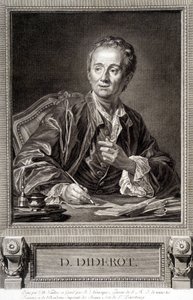 Retrato de Diderot de la Enciclopedia de Diderot y Alembert