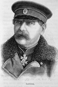 Retrato de Edouard Ivanovich Totleben (o Todleben) de French School