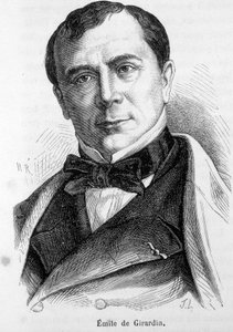 Retrato de Emile de Girardin (1806-1881), publicista y político francés, fundador de la prensa moderna de French School