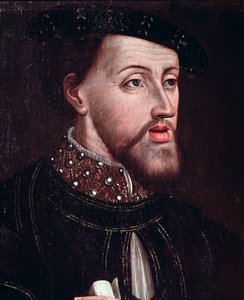 Retrato del Emperador Carlos V (detalle) de French School