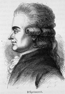 Retrato de Eprémesnil, magistrado y político francés (1746 - 1794) - en “L