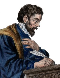 Retrato de Etienne Jodelle (1532-1573) de French School