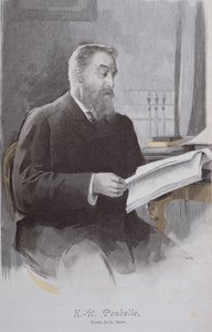 Retrato de Eugene Poubelle (1831-1907), de La Revue Illustrée. 15 de junio de 1893