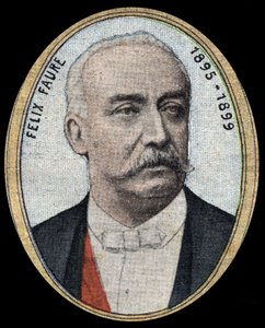 Retrato de Felix Faure (1841-1899), industrial y político, republicano moderado, Presidente de la República de 1895 a 1899
