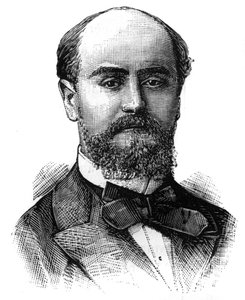 Retrato de Félix Granet (1849-1936), político francés. Grabado en “Le Monde Illustré”, 16 de enero