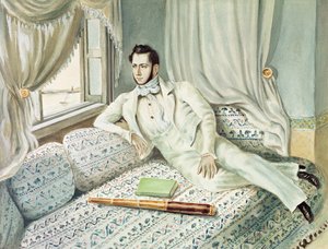 Retrato de Ferdinand de Lesseps en el momento de su viceconsulado en Alejandría, c.1832