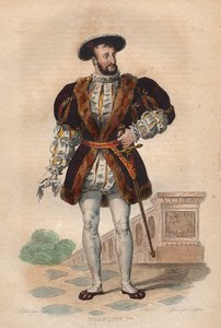 Retrato de Francisco I de Francia (1494-1537), Rey de Francia de French School