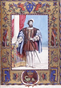 Retrato de Francisco I en traje de corte de French School