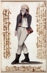 Retrato de François Athanase de Charette de la Contrie (1763-1796), con el brazo en cabestrillo, líder realista de la Vendée - Musée Dobrée, Nantes de French School