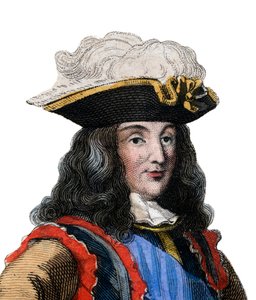 Retrato de François Henri de Montmorency Bouteville, llamado Mariscal de Luxemburgo (1628-1695), general francés, mariscal de Francia