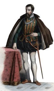 Retrato de Francisco I de Lorena (1519-1563), Duque de Guisa, Duque de Aumale, soldado y político francés