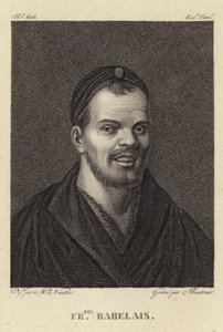 Retrato de François Rabelais de French School