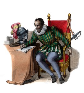 Retrato de Francois de Malherbe (1555-1628)