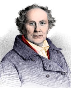 Retrato de Friedrich Wilhelm August Argelander (1799-1875), astrónomo alemán de French School
