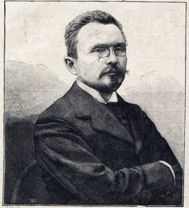 Retrato de Gabriel Albert Auguste Hanotaux, diplomático, historiador y político francés (1853-1944)