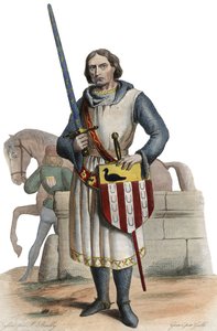 Retrato de Gaucher V de Chastillon (c.1249-1329), Condestable de Francia