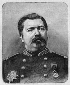Retrato del General Davout (c. 1829), Gran Canciller de la Legión de Honor. Grabado en “La gazette du dimanche” del 12 de diciembre de 1895. de French School