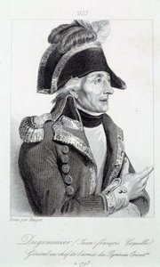 Retrato del General Dugommier (1738-1794) comandante de la guardia nacional de Martinica en 1790 de French School