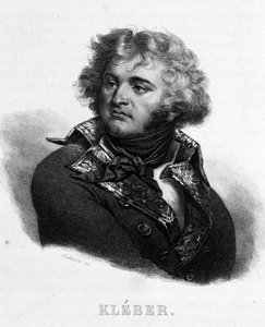 Retrato del General Jean Baptiste Kléber (1753 - 1800) - en “Revolución francesa” de Thiers de French School
