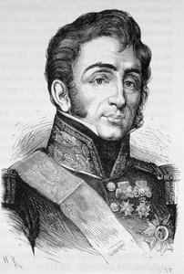 Retrato del General Lamarque (1770 - 1832) - en “L